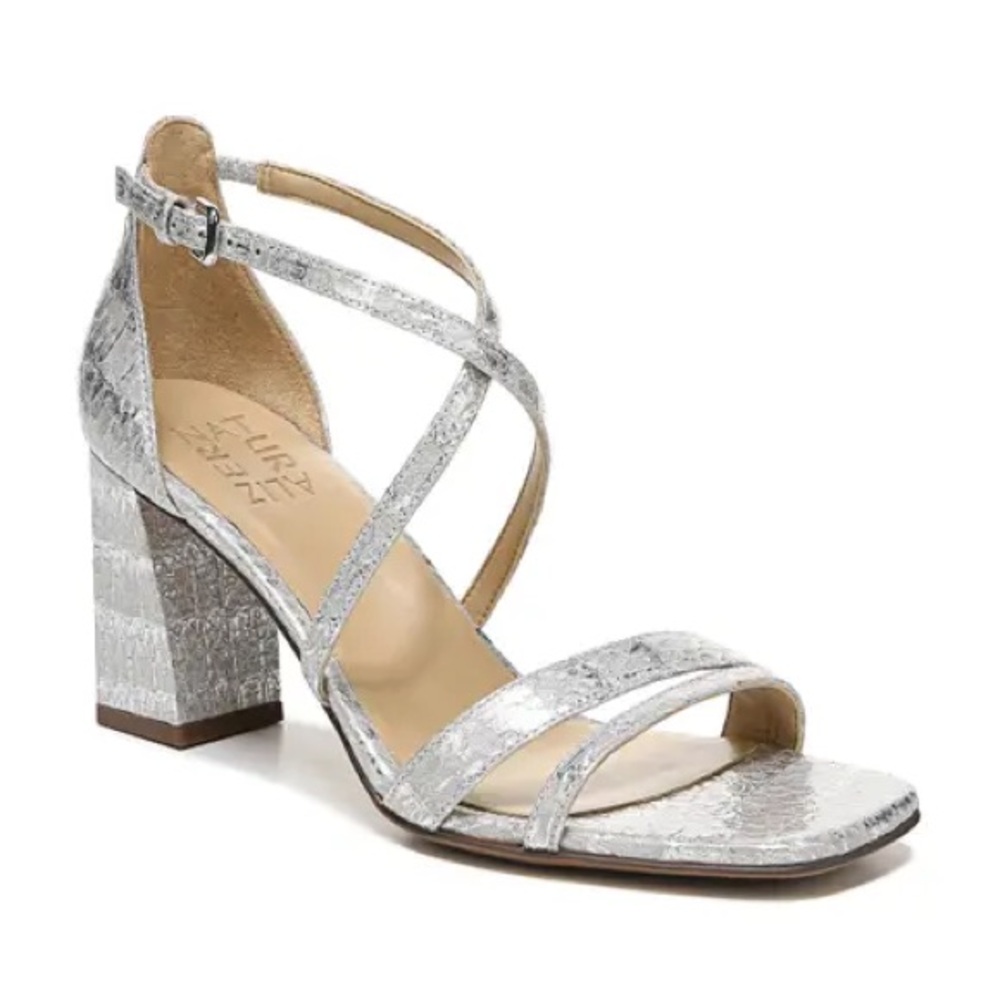 Naturalizer Tiff Block Heels Comfort Sandals Size 10